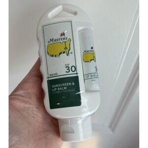 NEW 2025 EXCLUSIVE 30 SPF Masters Sunscreen Lip Balm Combo In‎ Package Sealed